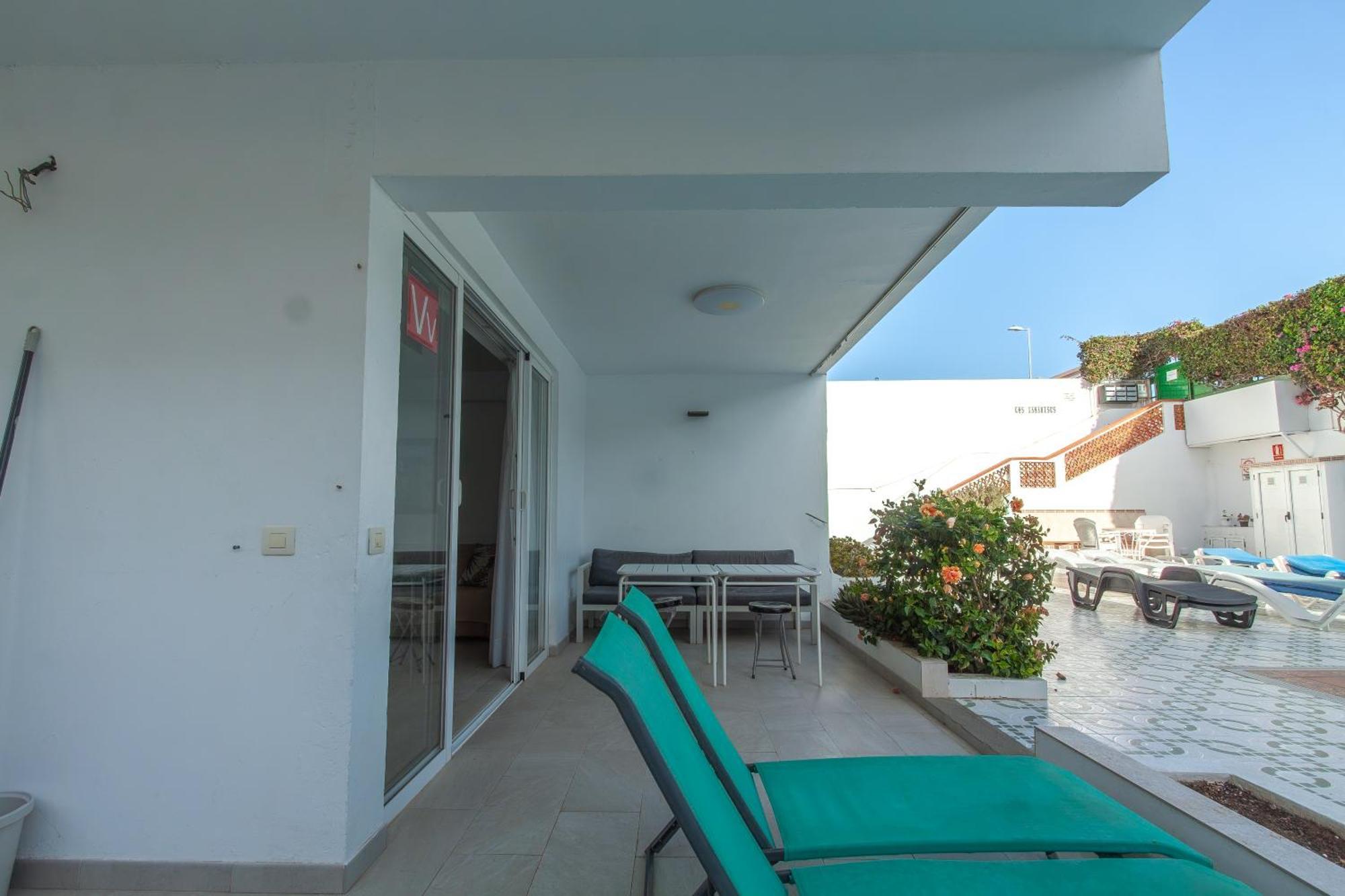 Apartamento Con Terraza Y Piscina En Playa Del Ing プラヤ・デル・イングレス エクステリア 写真