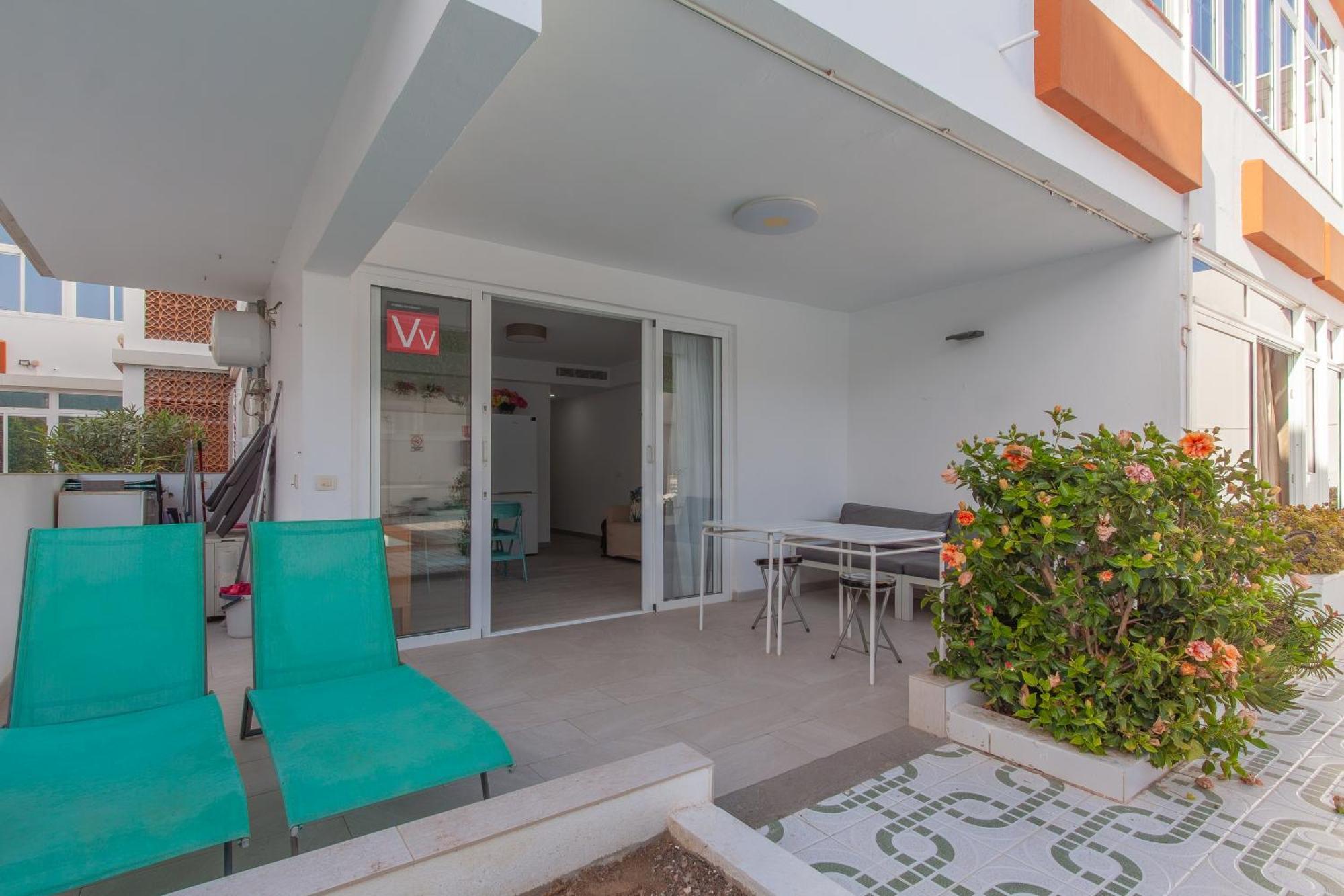 Apartamento Con Terraza Y Piscina En Playa Del Ing プラヤ・デル・イングレス エクステリア 写真