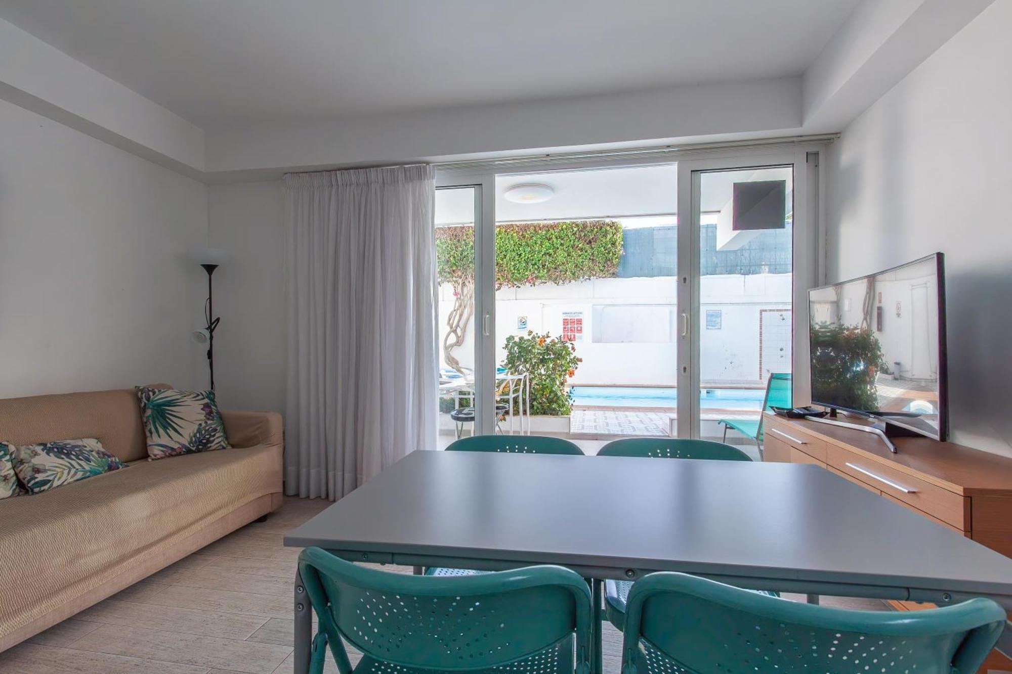 Apartamento Con Terraza Y Piscina En Playa Del Ing プラヤ・デル・イングレス エクステリア 写真